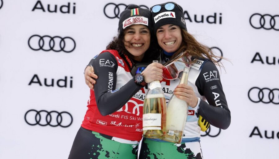 Federica Brignone y Marta Bassino sobre el asalto a la Kronplatz