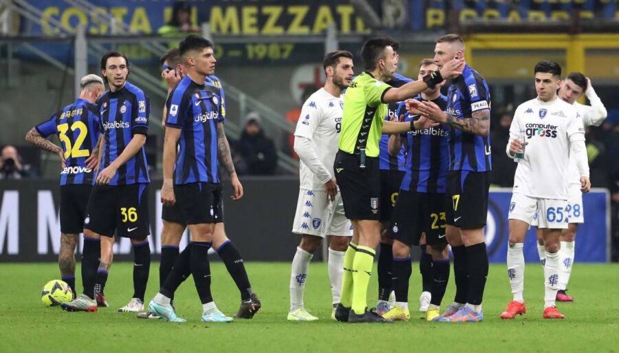 Milan Skriniar traiciona al Inter, derrota ante el Empoli