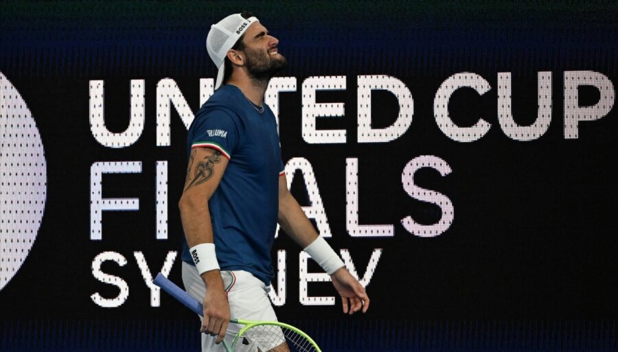 Copa United, Matteo Berrettini no logra romper el tabú de Stefanos Tsitsipas