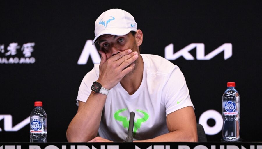 Rafa Nadal: «Estoy destrozado». Su mujer rompe a llorar
