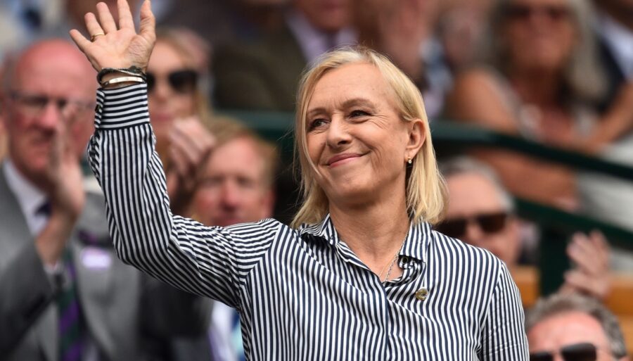 Martina Navratilova ha vencido al cáncer