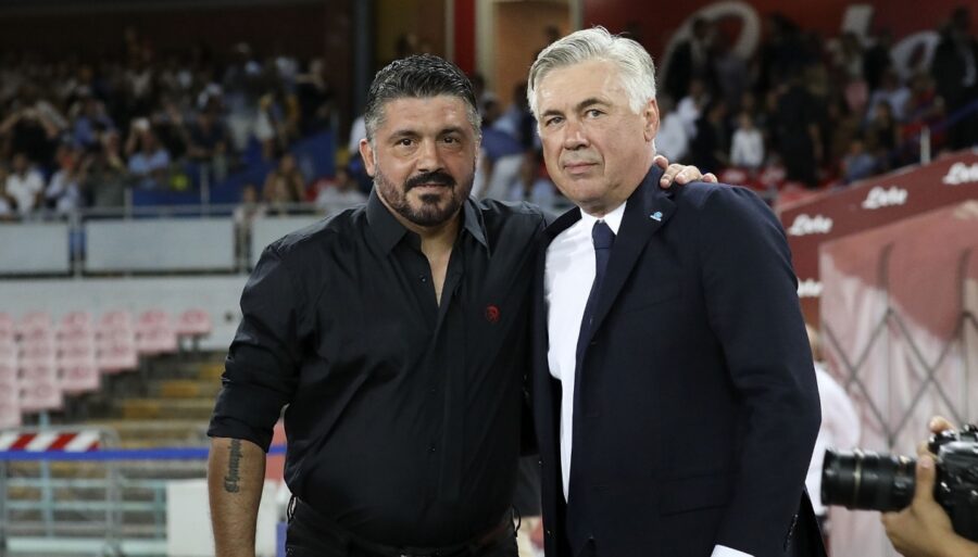 Tensos nervios con Carlo Ancelotti, Gennaro Gattuso apaga la polémica