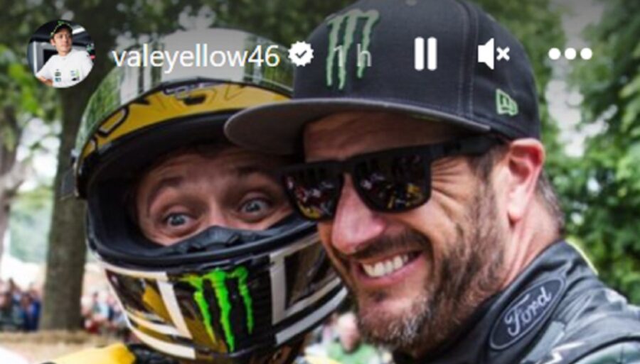Ken Block, conmovedores homenajes de Valentino Rossi y Casey Stoner