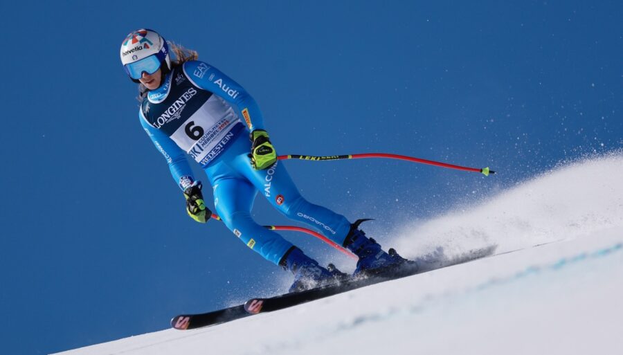 Marta Bassino, decepcionada pero no demasiado