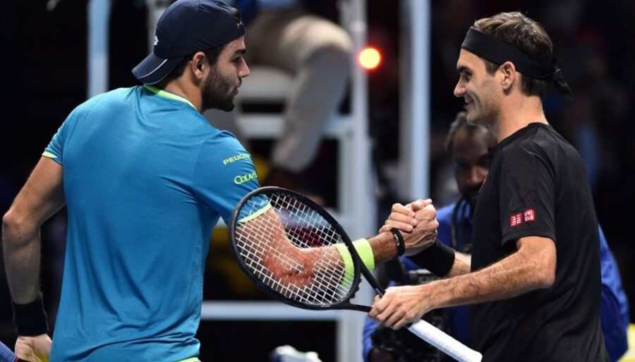 Matteo Berrettini reafirma su amor por Roger Federer