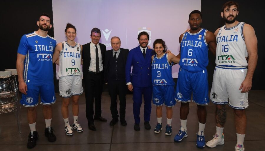 Italbasket, nuevos uniformes desvelados