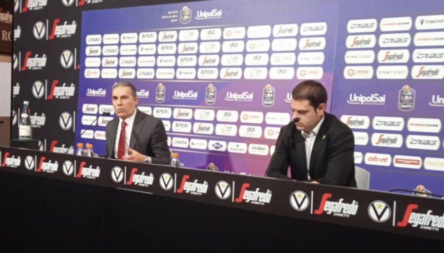 Virtus Bolonia, el adjunto de Scariolo, preocupado: «Esperamos un ambiente incandescente