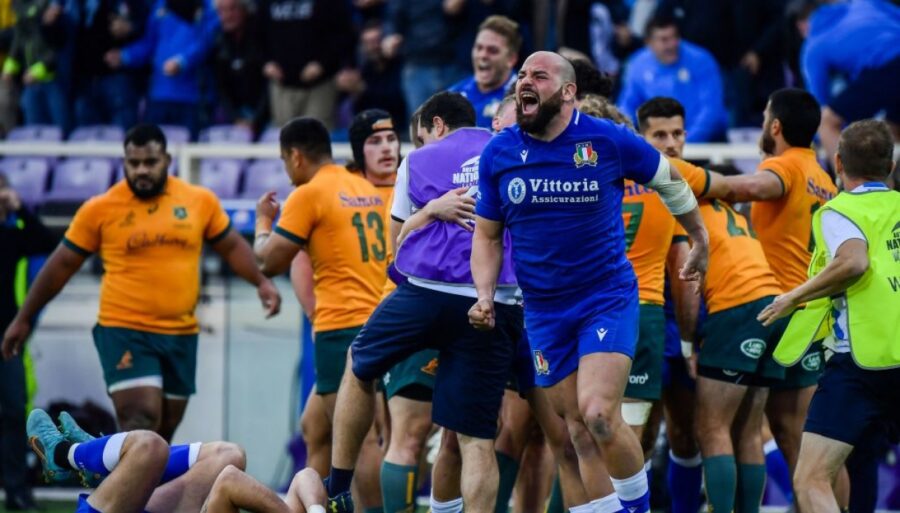 Italia, Simone Ferrari en Twickenham sin miedo