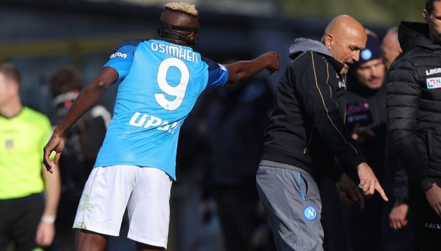 Eintracht-Napoli, Spalletti tiene claro el estado de Osimhen
