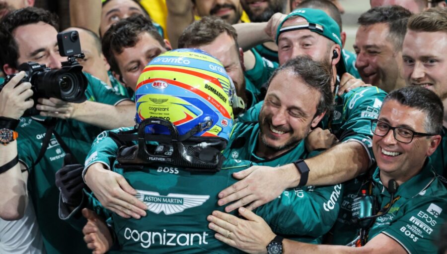 Fernando Alonso, podio histórico número 100: ‘Todo fantástico’
