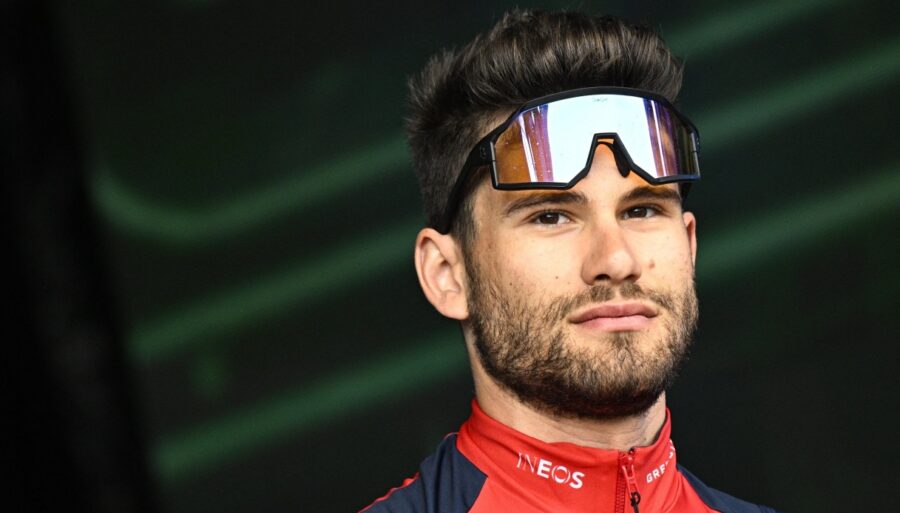 Filippo Ganna, obligado a abandonar el Giro de Italia