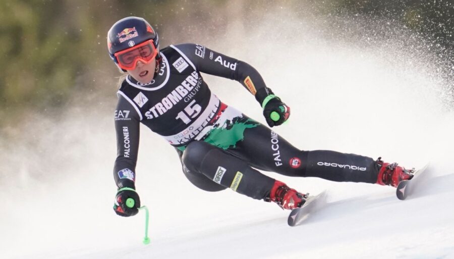 Sofía Goggia se prepara para la revancha