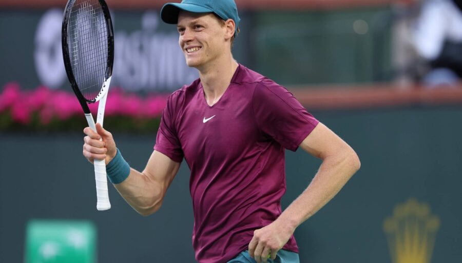 Jannik Sinner también ganó el viento