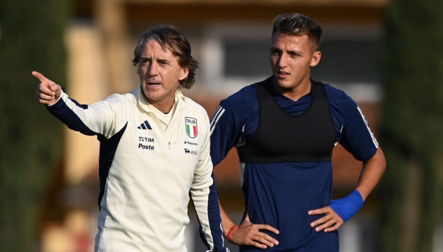 Italia, Mancini: «Retegui me recuerda a Batistuta