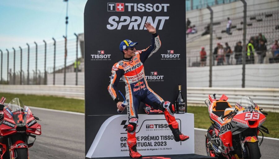 Sprint Race Portimao: Marc Márquez ve el vaso medio lleno