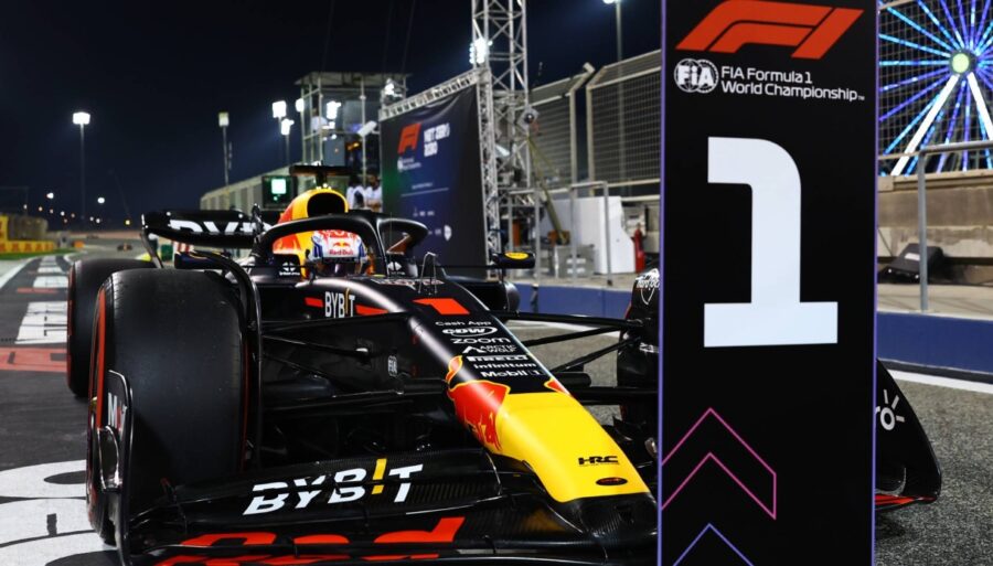 F1, GP de Bahréin: Verstappen en la pole, Ferrari en la segunda fila
