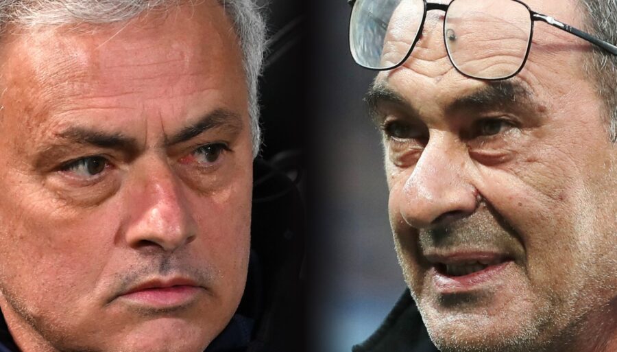 Maurizio Sarri pellizca a José Mourinho: la embestida