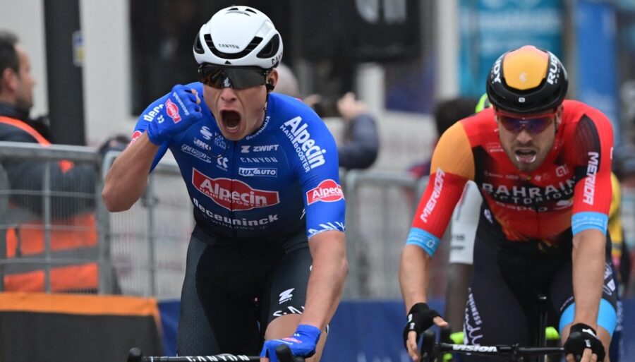 Tirreno-Adriático, tercera etapa hasta Philipsen. Ganna en cabeza