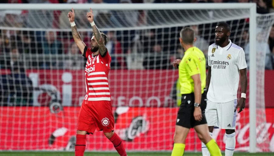 El Real Madrid, bochorno en Girona: 4 goles de Castellanos a Ancelotti