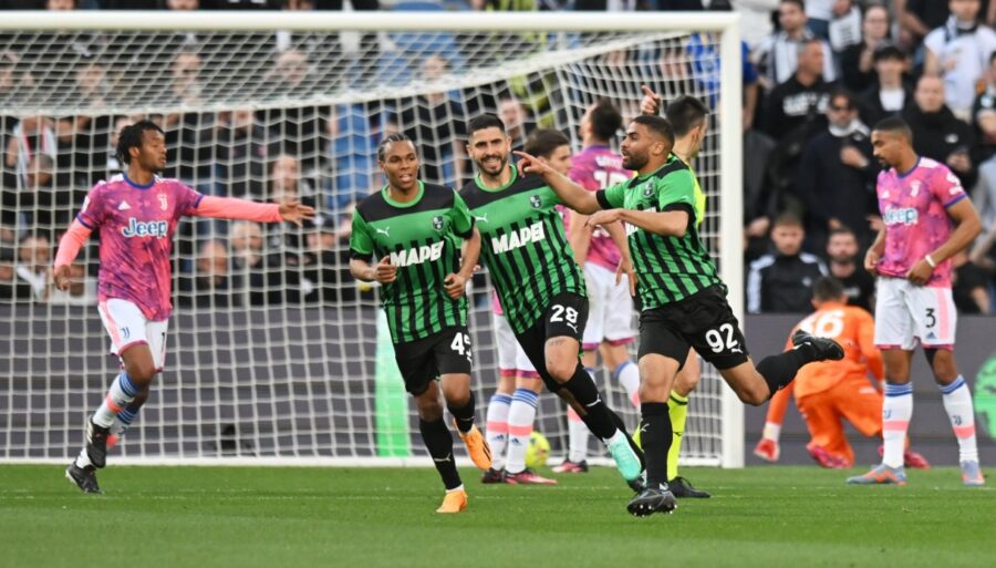 El Juventus sigue derrotado: el Sassuolo gana 1-0 y Europa queda más lejos