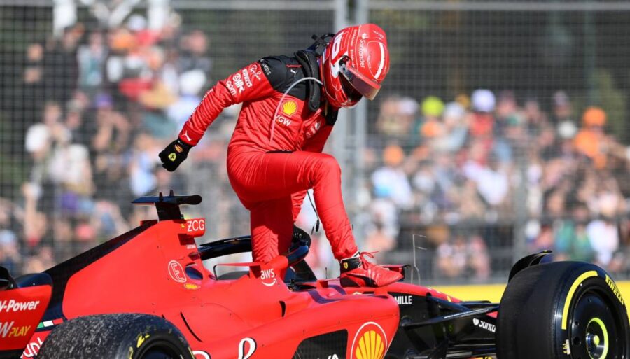 Charles Leclerc, llega una andanada de un ex Ferrari