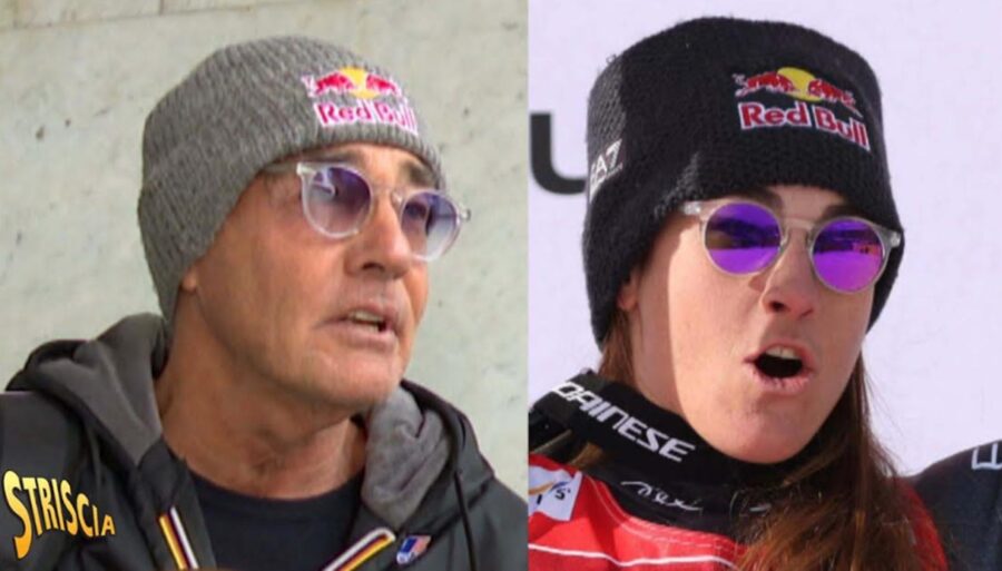 Sofia Goggia y Massimo Giletti, «Striscia la notizia» descubre un detalle