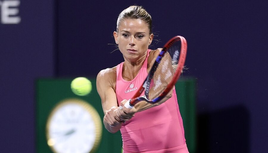 Camila Giorgi aclara sus problemas de rodilla y da las gracias a sus fans