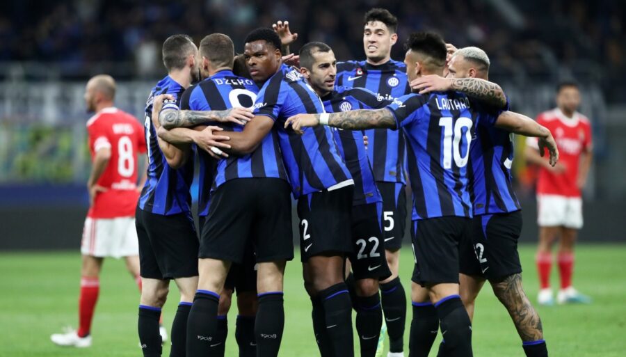 Inter, 3-3 con Benfica es suficiente: será semifinal con AC Milan