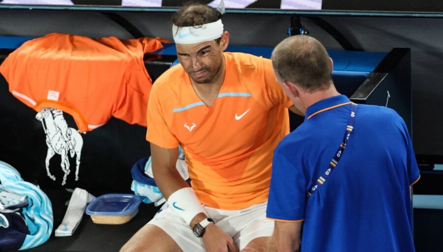 Tenis, preocupa el estado de Rafael Nadal