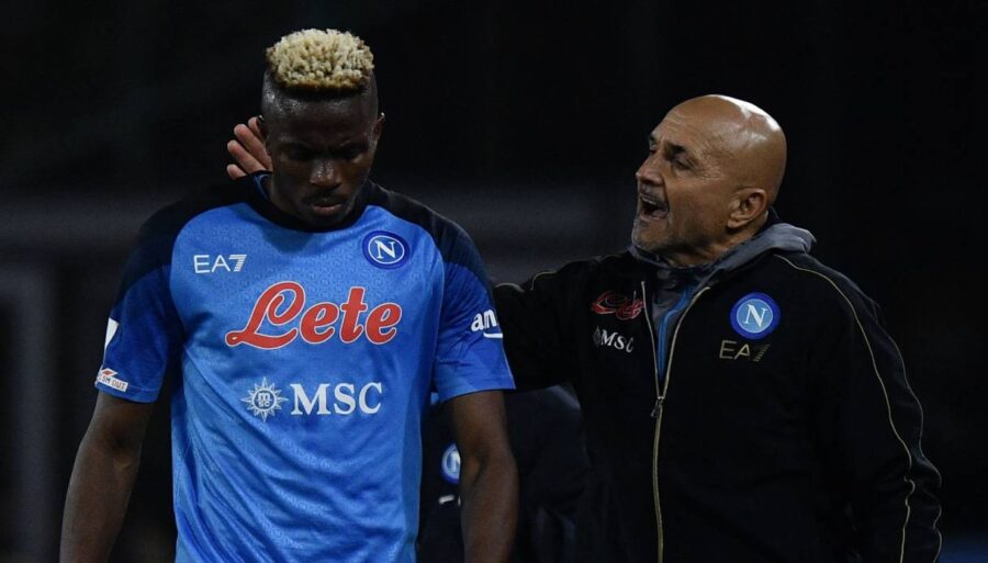 Spalletti informa sobre el estado de Osimhen