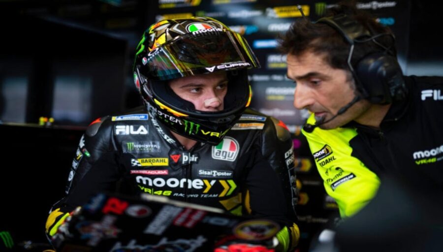 MotoGP, Marco Bezzecchi en la Q1: «Un problema técnico, pero no estoy lejos