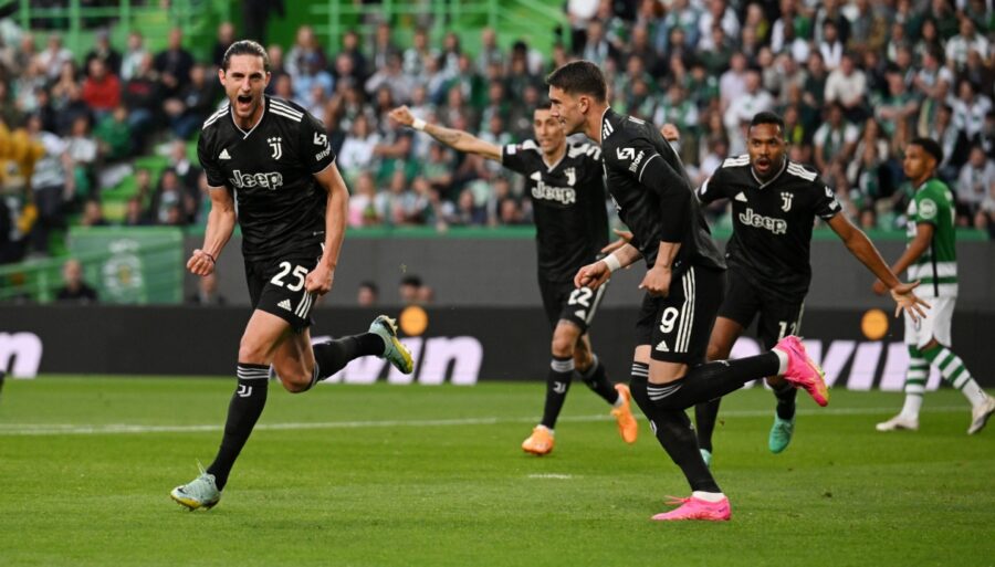 Europa League: Rabiot cruza y deleita, Juventus en semifinales