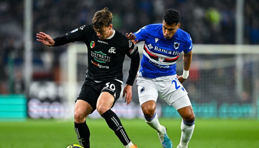 Sampdoria y Spezia se hacen daño y empatan en el derbi ligur