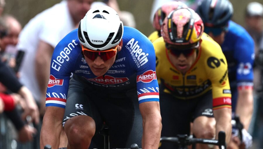 París-Roubaix, Van der Poel gana: «Piernas y suerte