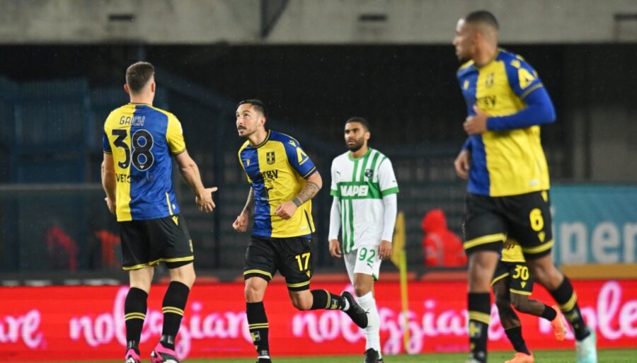 Verona, victoria in extremis: el Sassuolo se vuelca en la final en el Bentegodi