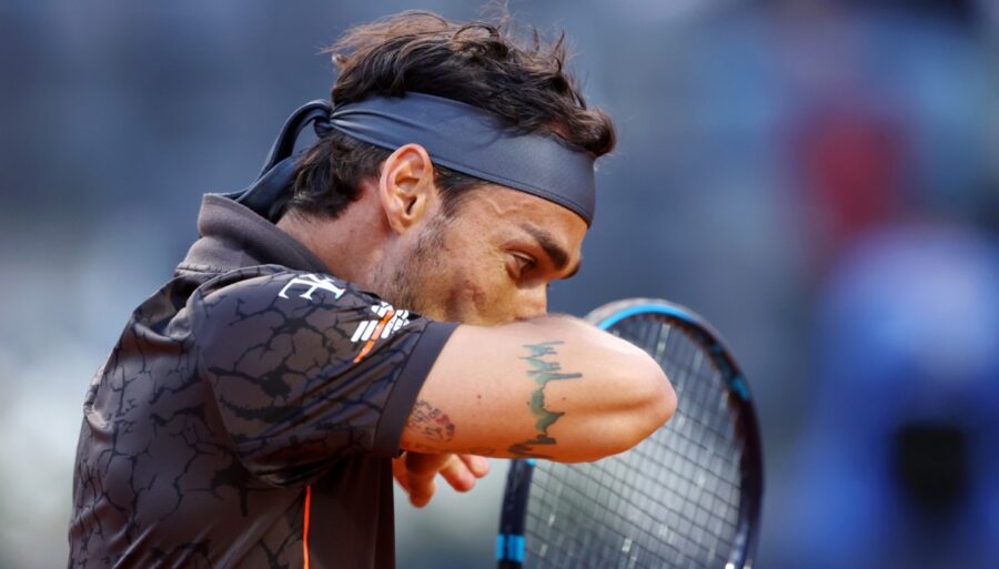Fabio Fognini: «Esto no ha terminado, un mensaje para mí mismo
