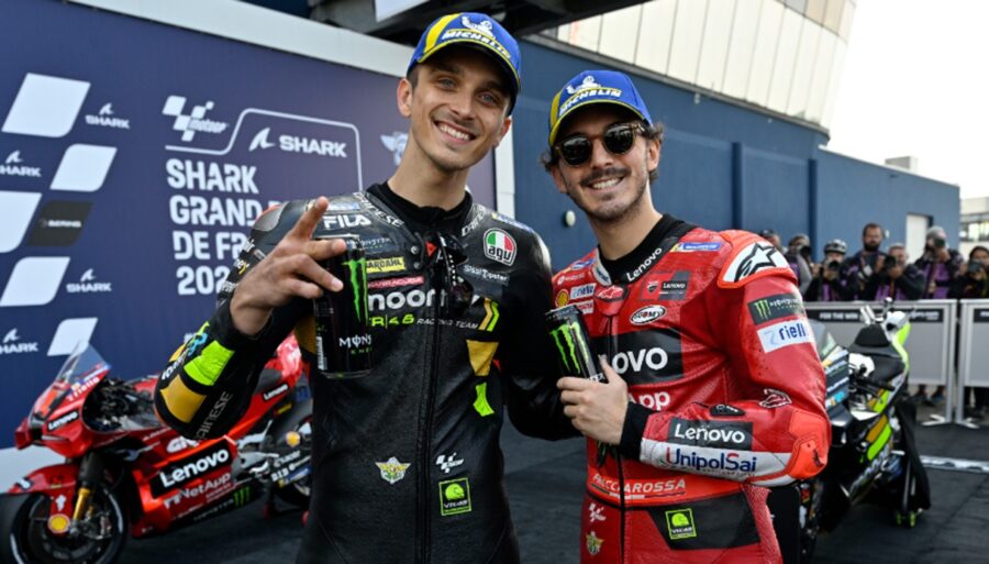 Luca Marini: «He corrido algunos riesgos, pero estoy encantado».