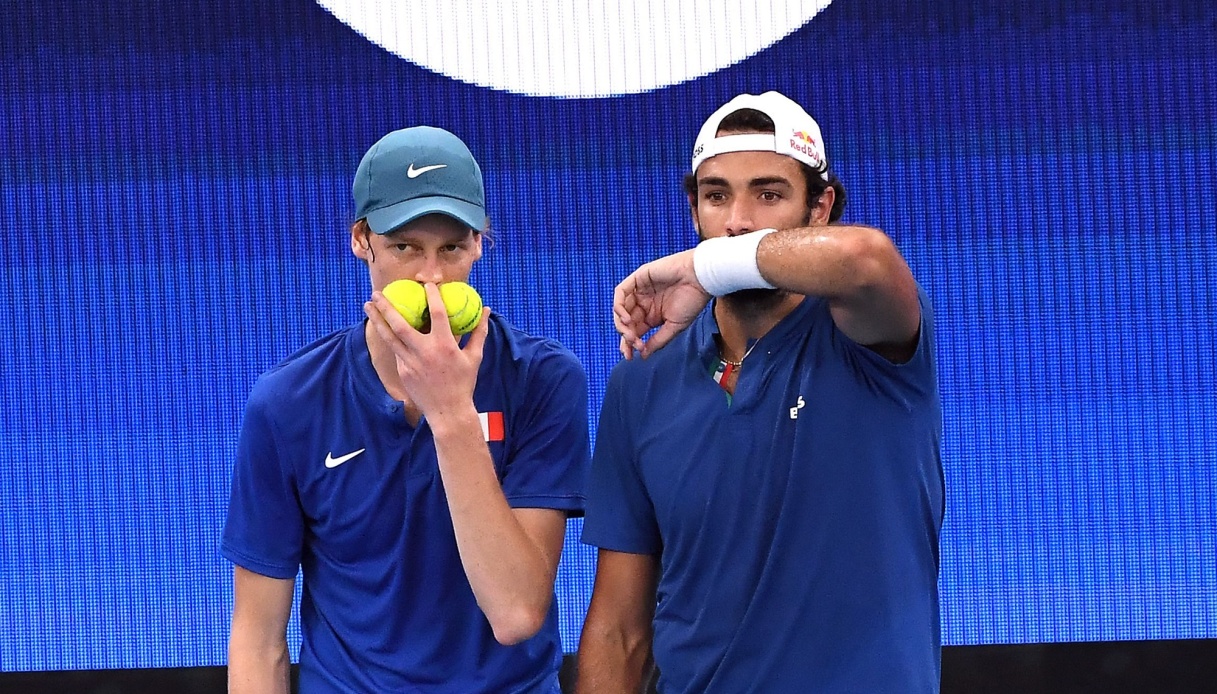 Matteo Berrettini-Jannik Sinner Cara A Cara: Primera Vez En La Historia ...