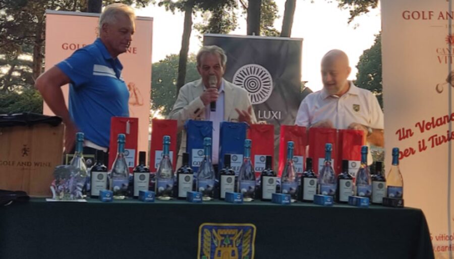 Pinetina: gran éxito del torneo de golf y de los vinos Faravelli
