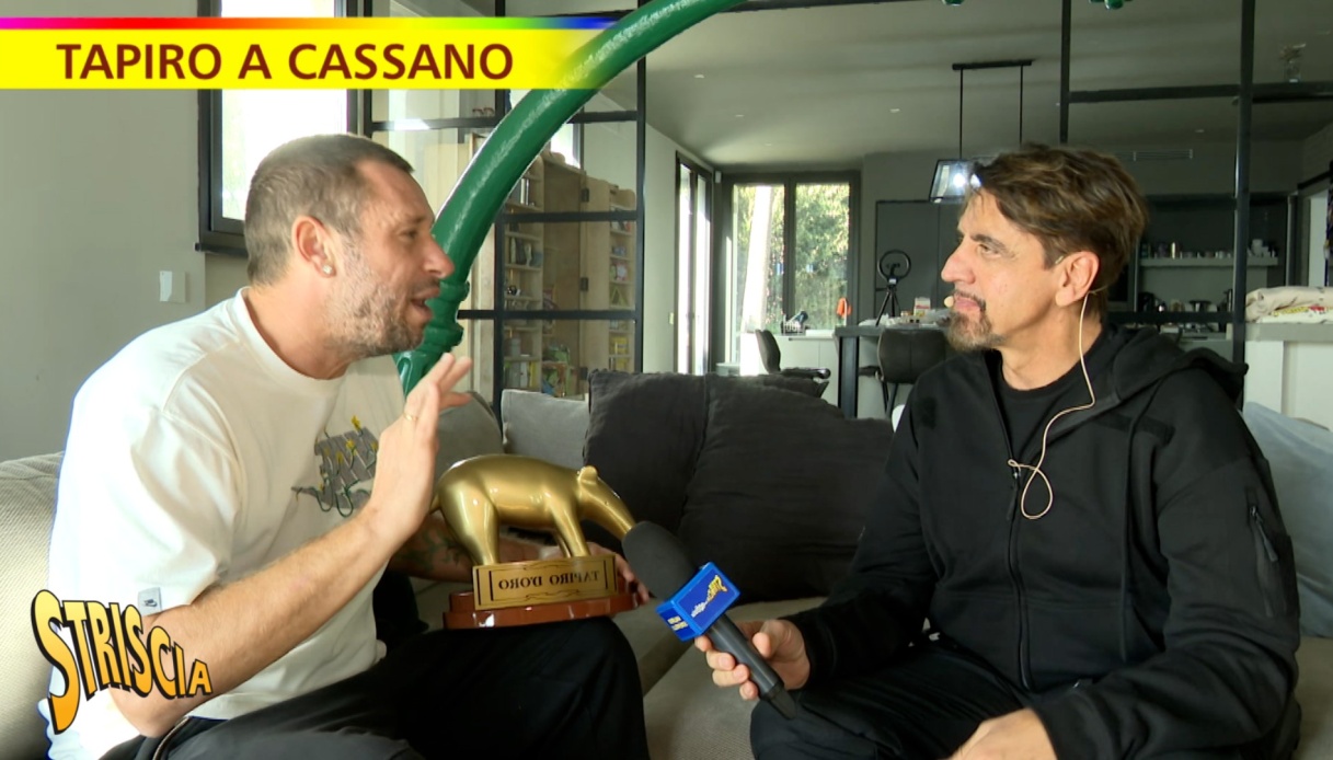 Antonio Cassano: Tapiro d'oro y una pulla a Christian Vieri