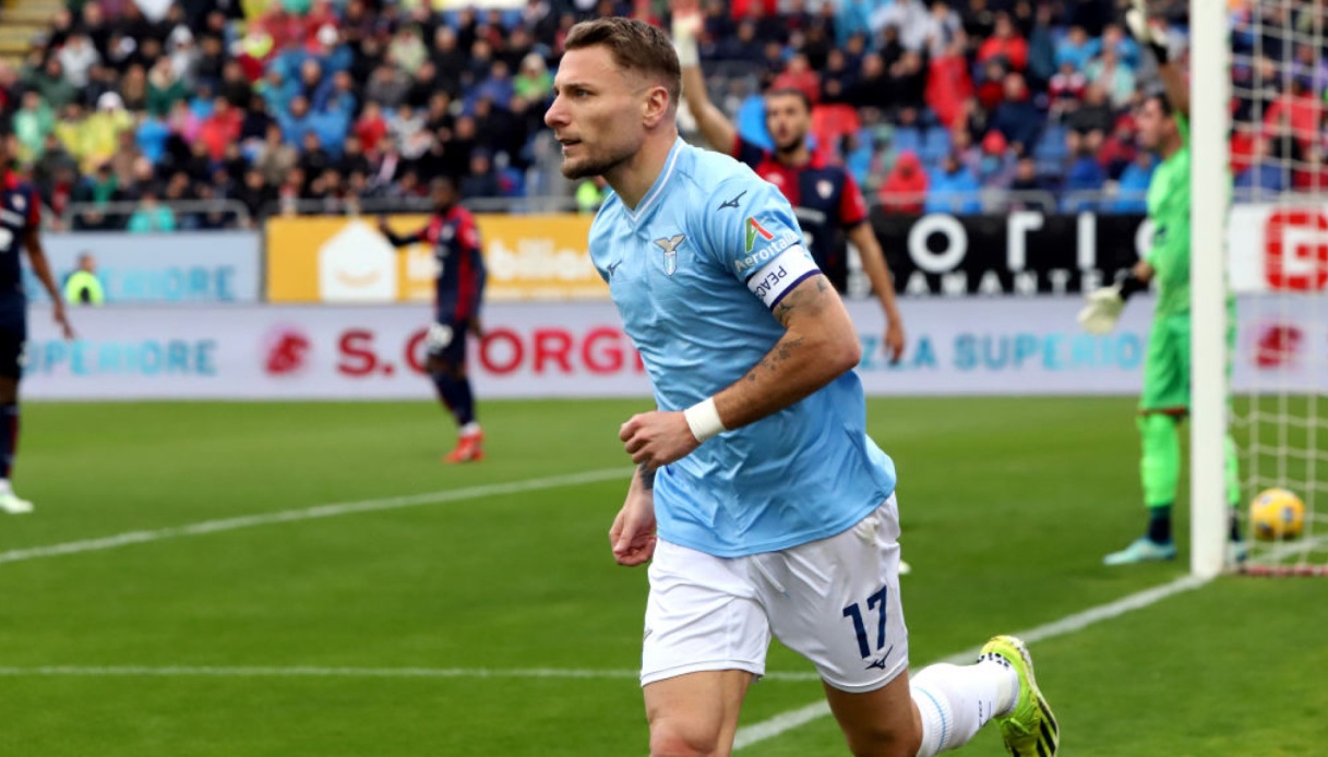 Ciro Immobile suma 200 goles en la Serie A el Lazio golea al