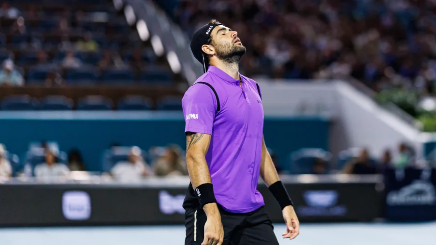 Miami: Berrettini entre aplausos pero Fritz pasa a semifinales