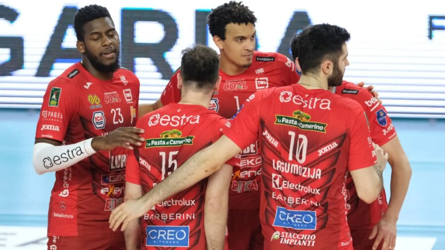 El Civitanova vence al Trento y vuelve a empatar la serie del Scudetto