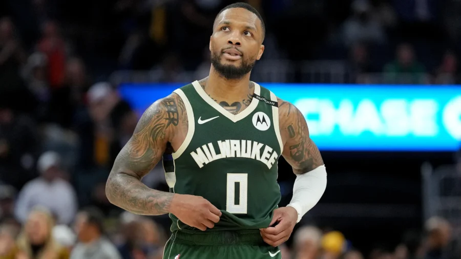 Los Milwaukee Bucks pierden a Damian Lillard