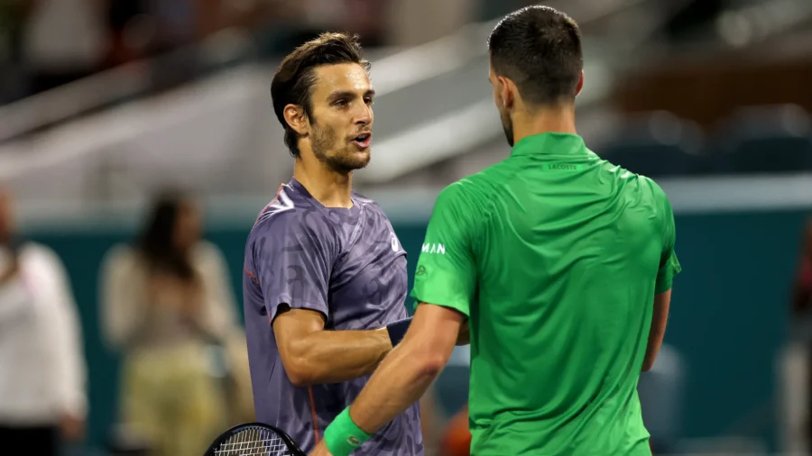 Lorenzo Musetti, confesión sincera sobre Novak Djokovic