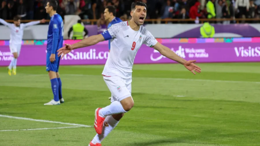 Mehdi Taremi envía a Irán al Mundial 2026, un doblete asombroso