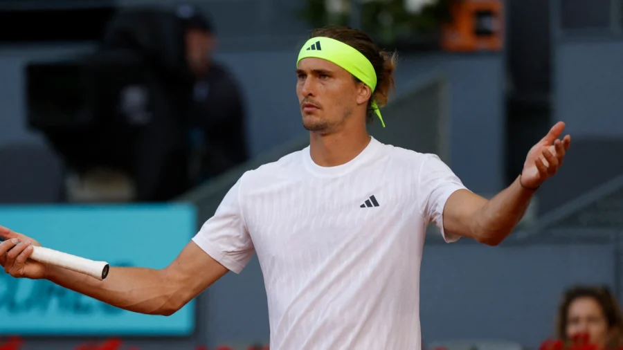 Madrid: Alexander Zverev decepciona, Jannik Sinner sonríe desde lejos