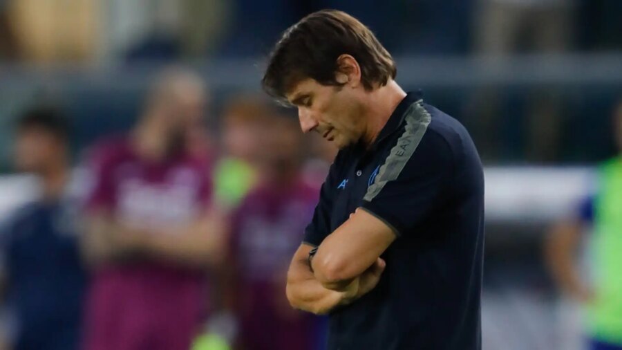 Nápoles, Antonio Conte ansioso: cuatro titulares no disponibles