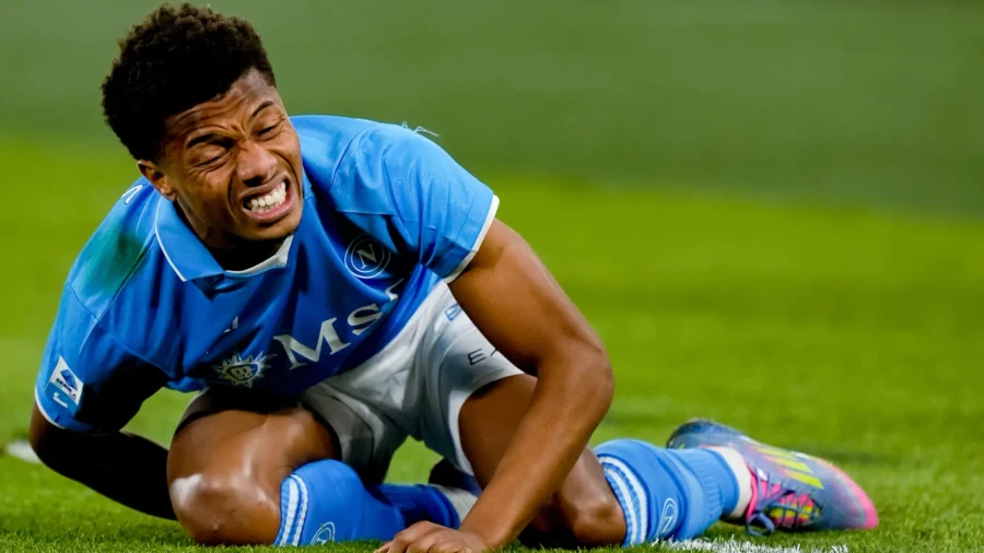 Tegola Napoli: lesión de David Neres