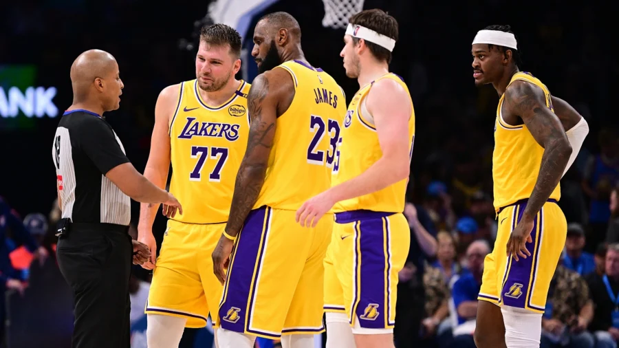 NBA: Doncic expulsado "por error" LA Lakers derrotado